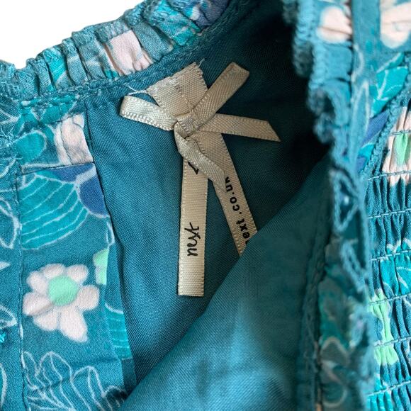 Next (UK) Beautiful Smocked Dress - Picture 4 of 7